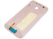 Intermediate middle pink housing for Samsung Galaxy A5 (2017), A520F